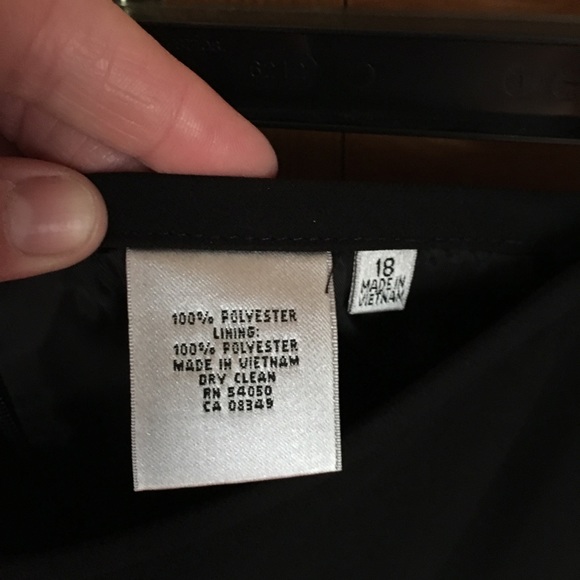 Long Black Kasper Skirt - Picture 3 of 5